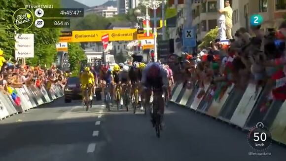Tour de Francia - Final de etapa 2