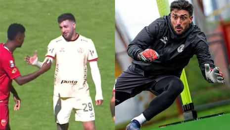 ¡De no creer! Ignacio Barrios, arquero de UTC, debutó como delantero frente a Sport Huancayo