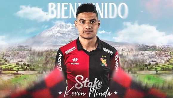 Melgar oficializa el fichaje de Kevin Minda para el Clausura 2026. (Foto y Video: FBC Melgar)