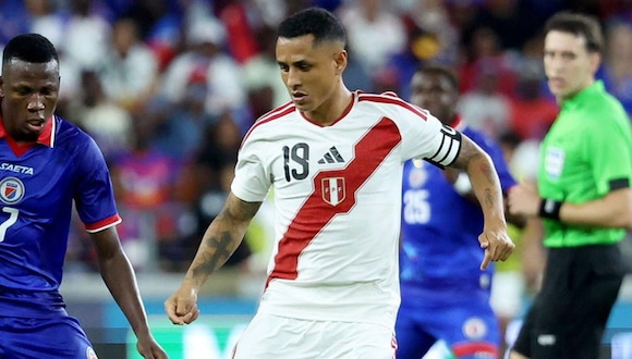 Yoshi Yotún se mostró contento con el desarrollo del partido y envió buenos deseos a Haití. (Foto: Bicolor | Video: Jax Latin Media)