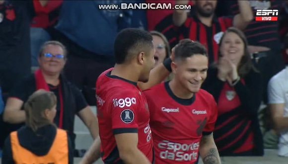 Vitor Roque anotó doblete para el 3-0 de Paranaense vs. Alianza Lima. (Video: ESPN)