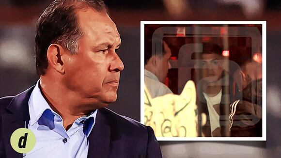 Juan Reynoso se reunió con Jairo Concha y Bryan Reyna (Video: Fútbol en América)