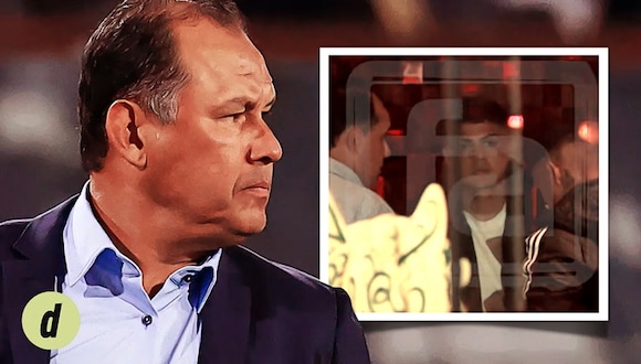 Juan Reynoso se reunió con Jairo Concha y Bryan Reyna (Video: Fútbol en América)