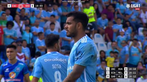 Brenner Marlos marcó el 1-0 de Sporting Cristal sobre Alianza Atlético. (Video: Liga 1 MAX)