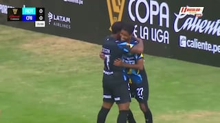 ¡Ritmo brasileño! Gol de Gabriel Santana puso el 1-0 del Sporting Cristal vs. ADT por la Copa de la Liga