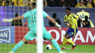 ¡En su debut! Gol de Jhon Durán para el 1-0 del Al Nassr vs. Al Feiha en Arabia
