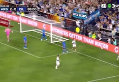 ¡Puro toque y definición! Thiago Almada selló el 3-0 de Argentina tras una genial asistencia de De Paul