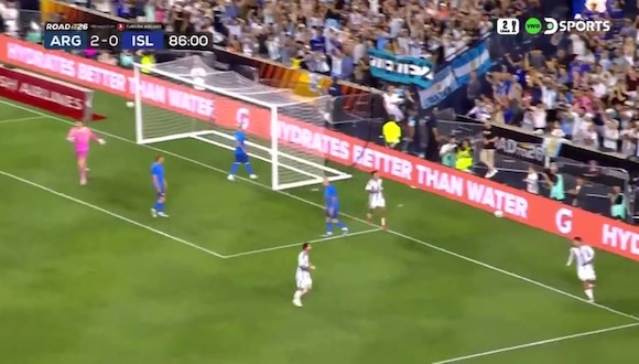 ¡Puro toque y definición! Thiago Almada selló el 3-0 de Argentina tras una genial asistencia de De Paul | Video Direct TV
