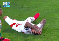 ¡Estaba solo! Paolo Guerrero falló clara ocasión en el Perú vs. Chile por Eliminatorias