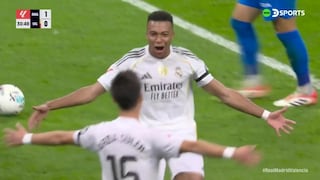 ¡Doblete de la tortuga! Goles de Kylian Mbappé para el 2-0 de Real Madrid vs. Valencia