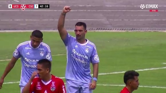 Cauteruccio puso el cuarto en su cuenta personal ante Unión Comercio (Video L1 Max)