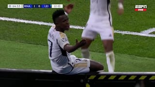 De ida y vuelta: goles de Vinícius y Orban para el 1-1 del Real Madrid vs. Leipzig