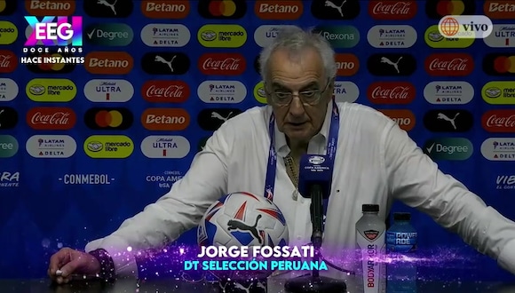 Conferencia de prensa de Fossati