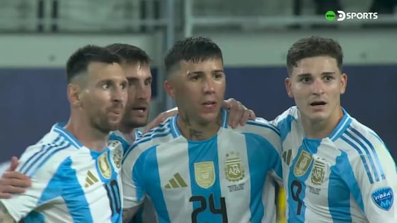 Gol de Lionel Messi para el 2-0 de Argentina vs Canadá por la semifinal de la Copa América 2024. (Video: DSports).