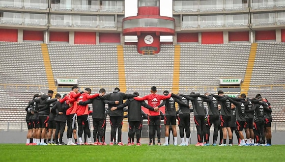 Selección Peruana sumó su primer entrenamiento en el Estadio Nacional de cara al duelo ante Colombia. (José Varela/Depor)