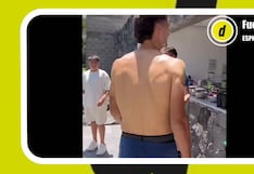 Toto Salvio, de cumpleaños. le tiraron de todo en su celebración