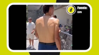 Toto Salvio, de cumpleaños. le tiraron de todo en su celebración