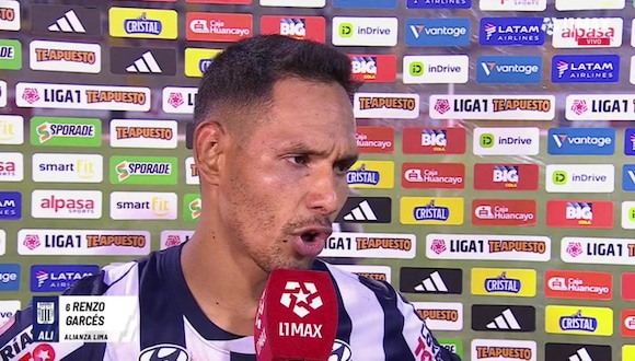 Declaraciones de Renzo Garcés tras el empate de Alianza Lima 0-0 Alianza Atlético de Sullana | VIDEO: L1 MAX