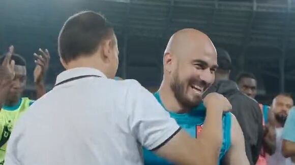 Así fue el homenaje que hicieron todos sus compañeros a Maicol Medina por sus 100 partidos vistiendo la piel Matecaña | VIDEO: @DeporPereiraFC