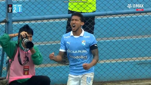 Christofer Gonzales marcó el 2-1 de Sporting Cristal sobre Deportivo Garcilaso. (Video: L1 MAX)