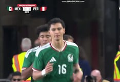 Lo dejaron cabecear: gol de Víctor Guzmán para el 1-1 de México vs. Perú en amistoso