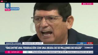 Agustín Lozano se defiende: “El único delito aquí es darle al fútbol peruano lo que nunca ha tenido”