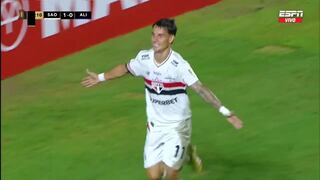 ¡Goles de Sao Paulo vs. Alianza Lima! Doblete de Ferreira para el 2-0 por Copa Libertadores