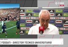 La molestia de Jorge Fossati por arbitraje en Liga 1: “Pasaron cosas raras en las últimas fechas”