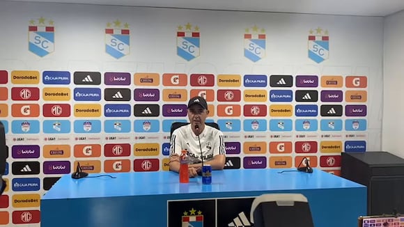 Tiago Nunes habló en conferencia de prensa tras la derrota de Sporting Cristal. (Video: Irene Carranza / Depor)