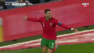 ¡Al estilo ‘Panenka’ y de chalaca! Los goles de Cristiano Ronaldo en Portugal vs. Polonia