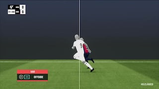 ¡Posición adelantada por rodilla! El gol anulado de Mbappé en Real Madrid vs. Barcelona