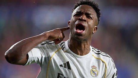 ¡Bailó y festejó! Gol de Vinícius Júnior para el 1-1 del Real Madrid vs. Osasuna, por LaLiga