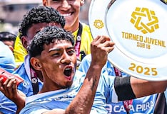 Con Maxloren Castro capitán: Cristal goleó a Alianza Lima en final Sub-18 y clasificó a Libertadores