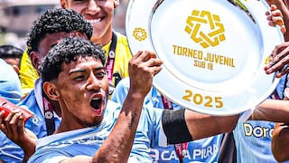 Con Maxloren Castro capitán: Cristal goleó a Alianza Lima en final Sub-18 y clasificó a Libertadores