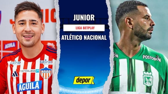 Junior vs. Atlético Nacional se enfrentan por la Liga BetPlay. (Video: Junior)