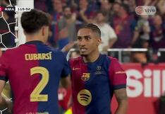 ¡El hombre del título! Gol de Jules Koundé para el 3-2 del Barcelona vs Real Madrid