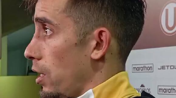 Pérez Guedes habló sobre el triunfo de Universitario sobre César Vallejo por la Liga 1. (Video: Wilmer Robles)