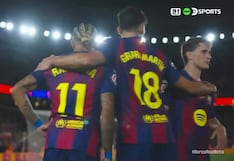 ¡No perdona una! Doblete de Raphinha para el 2-0 del Barcelona vs. Real Betis