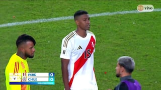 Perú casi sin opciones: Miguel Araujo y el rostro desencajado tras el empate ante Chile