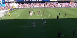 Gol de Justin Ellis para el 1-0 de Estados Unidos vs. Perú en Orlando