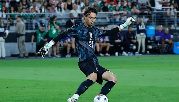 Gran actuación de Diego Kochen con EE.UU vs. México. (Video: ESPN / Foto: Getty Images)