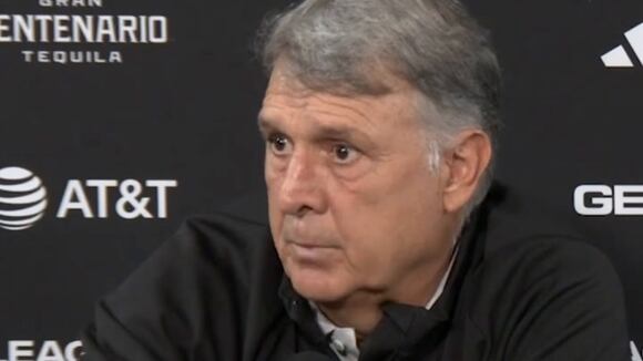 Tata Martino habló en conferencia de prensa