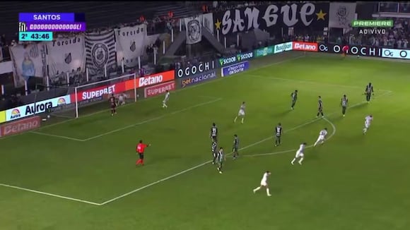 Seundo gol de Neymar frente a Chapecoense, de penal. (Video: Premiere)