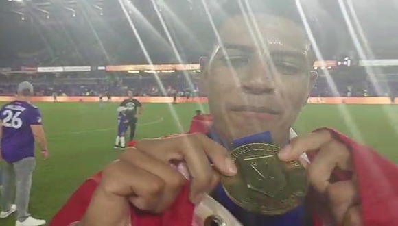 La emoción de Cartagena tras el título con Orlando City. (Video: César Vivar)
