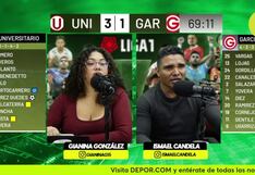La reacción de Depor al gol de Jairo Concha para el final del partido de Universitario vs. Deportivo Garcilaso