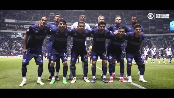 Cruz Azul vs. Atlas por la fecha 16 de la Liga MX 2024. (Vídeo: @CruzAzul).