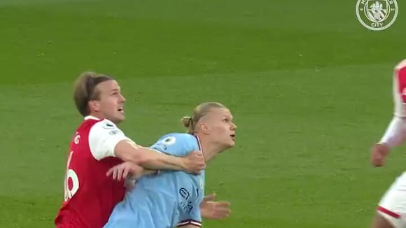 Manchester City vs. Arsenal por la Premier League. (Vídeo: @ManCity).