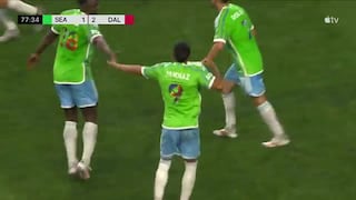 La puso donde quiso: el golazo de cabeza de Ruidíaz que inició una remontada en la MLS