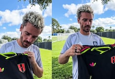 Antoine Griezmann con la camiseta de la Selección Peruana y el grato recuerdo de Jefferson Farfán
