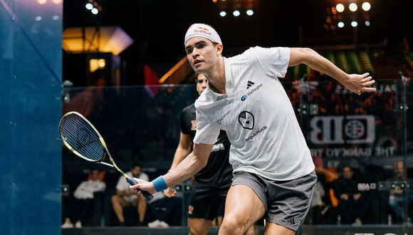 Diego Elías venció a Ali Farag en las semifinales del Mundial de Squash. (Video: PSAWorldTour)